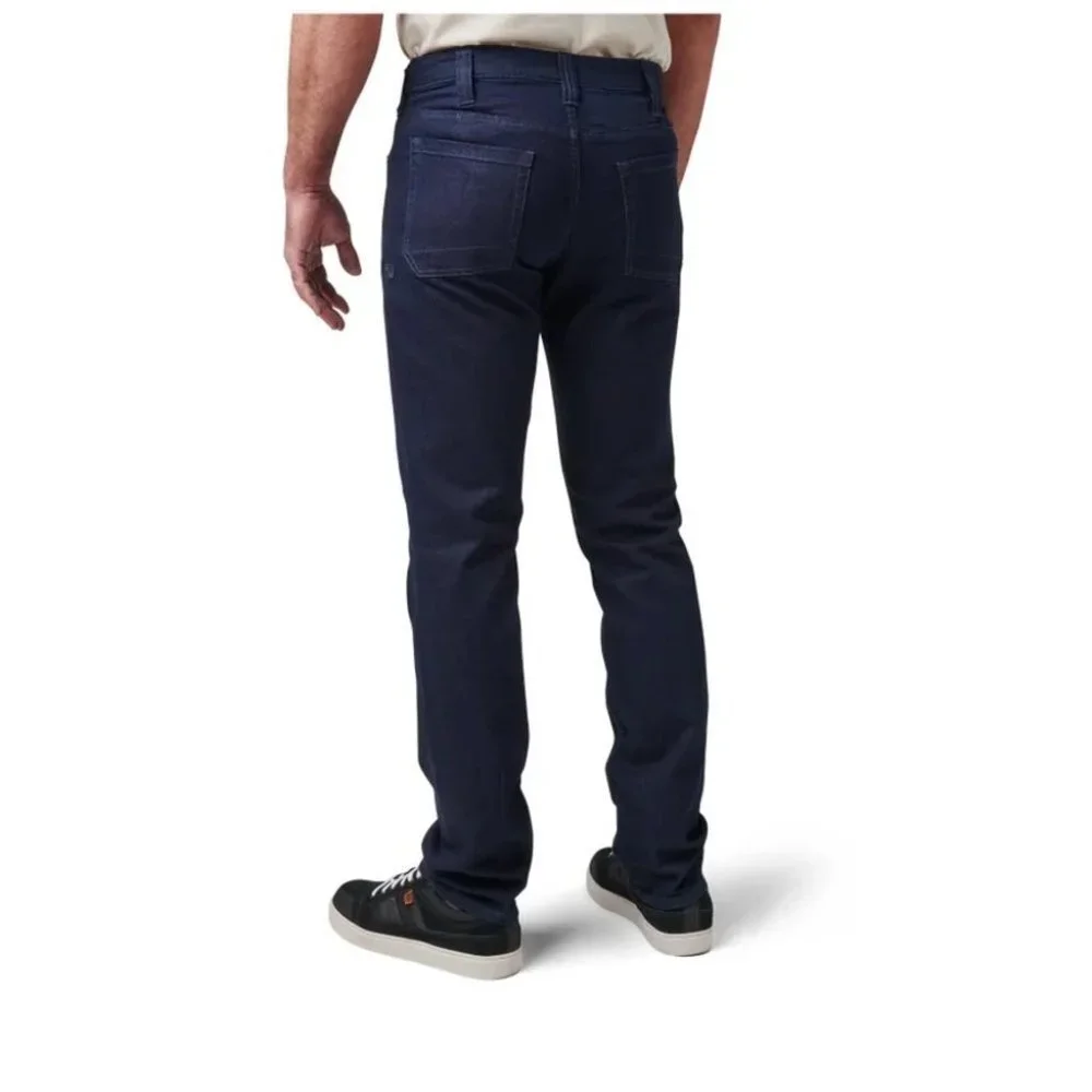 5.11 Tactical Defender Straight Fit Jeans in Dark Wash Indigo Size 33/34 - Picture 2 of 10